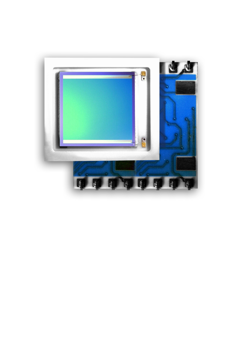 PSD with integrated preamplifier PSD with integrated preamplifier