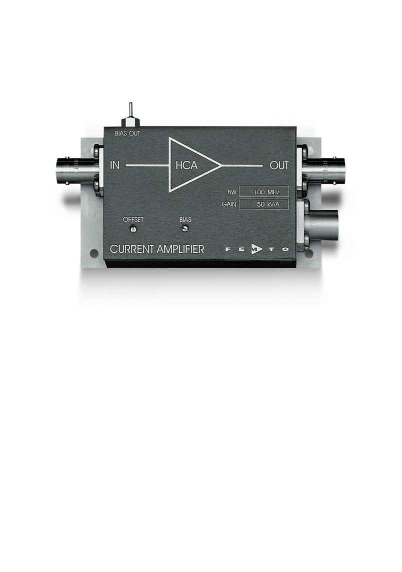 High-speed current amplifier HCA-400m-5k-c High-speed current amplifier HCA-400m-5k-c