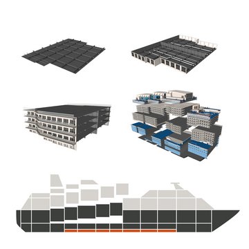 Modular Cruise Ship Building Modular Cruise Ship Building
