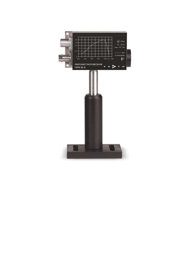 Femtowatt photoreceiver FWPR-20-SI Femtowatt photoreceiver FWPR-20-SI