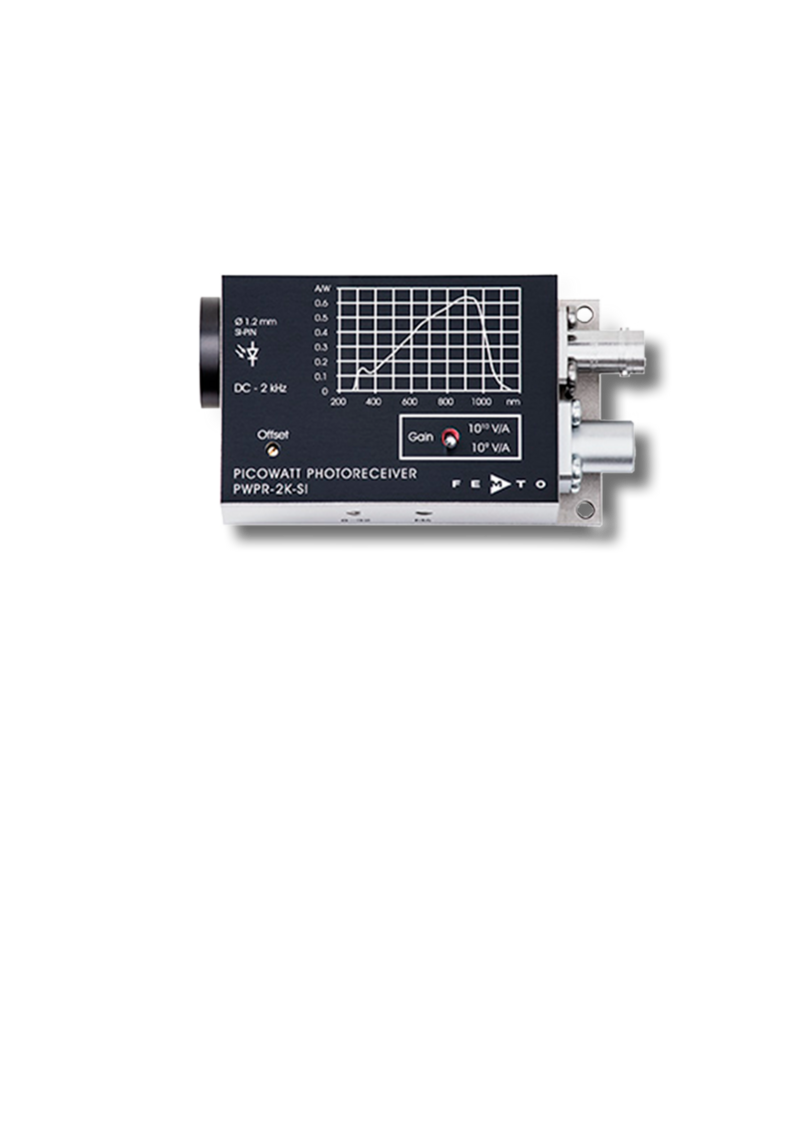 PWR-2K-SI Picowatt Photoreceiver PWR-2K-SI Picowatt Photoreceiver
