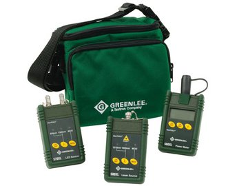 Fiber-optical measurement devices for insertion and return loss measurement.