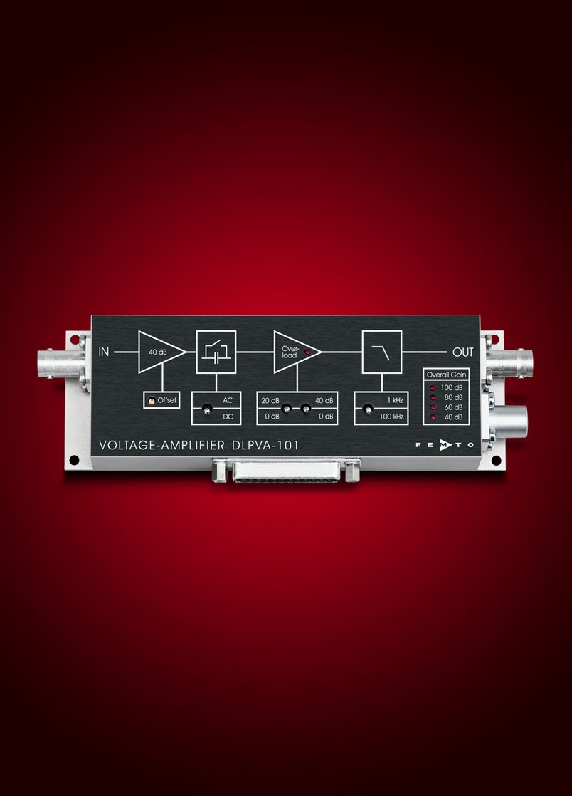 DLPVA-101-BLN-S Redesigned Voltage Amplifiers with Improved Sensitivity DLPVA-101-BLN-S Redesigned Voltage Amplifiers with Improved Sensitivity